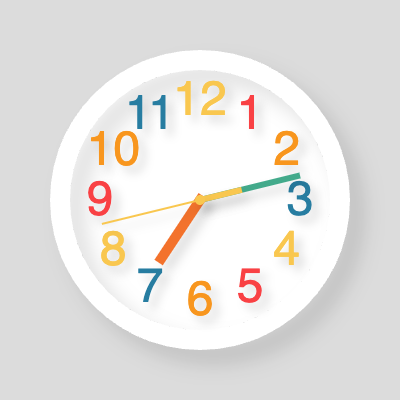 her broken analog clock ( is always five minutes fast ) was repaired right!